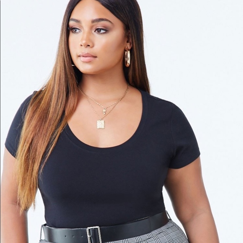 Forever 21 Scoop Neck Bodysuit Bundle - 3X